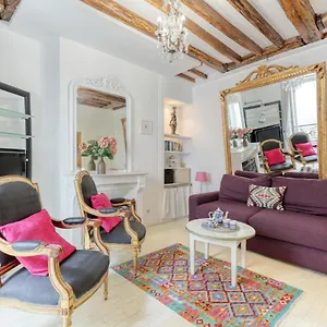 Parisian Cocoon 1bdr Flat - Prime Loc Le Marais Apartment